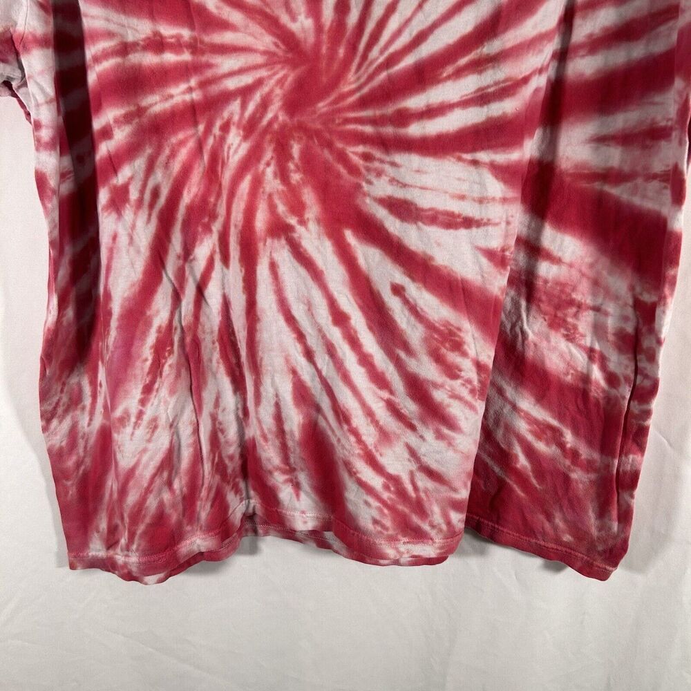 Bucees T Shirt Unisex XL Red Tie Dye Short Sleeve Crew Neck 100% Cotton - Picture 8 of 8